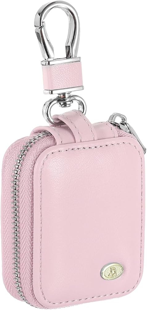 HARFINGTON Earbuds Cases, Earphone Case Holder, PU Leather Ear Buds Case Zipper Organizer Small w... | Amazon (US)