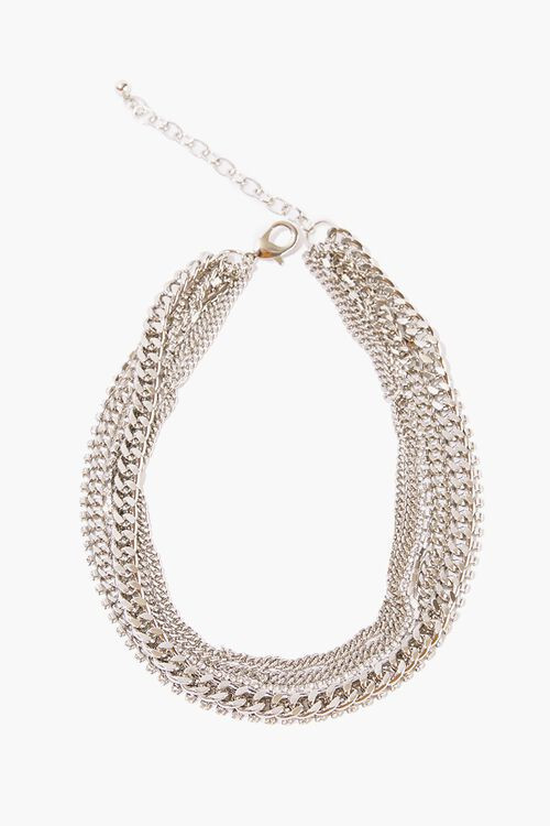 Rhinestone Bib Necklace | Forever 21 (US)