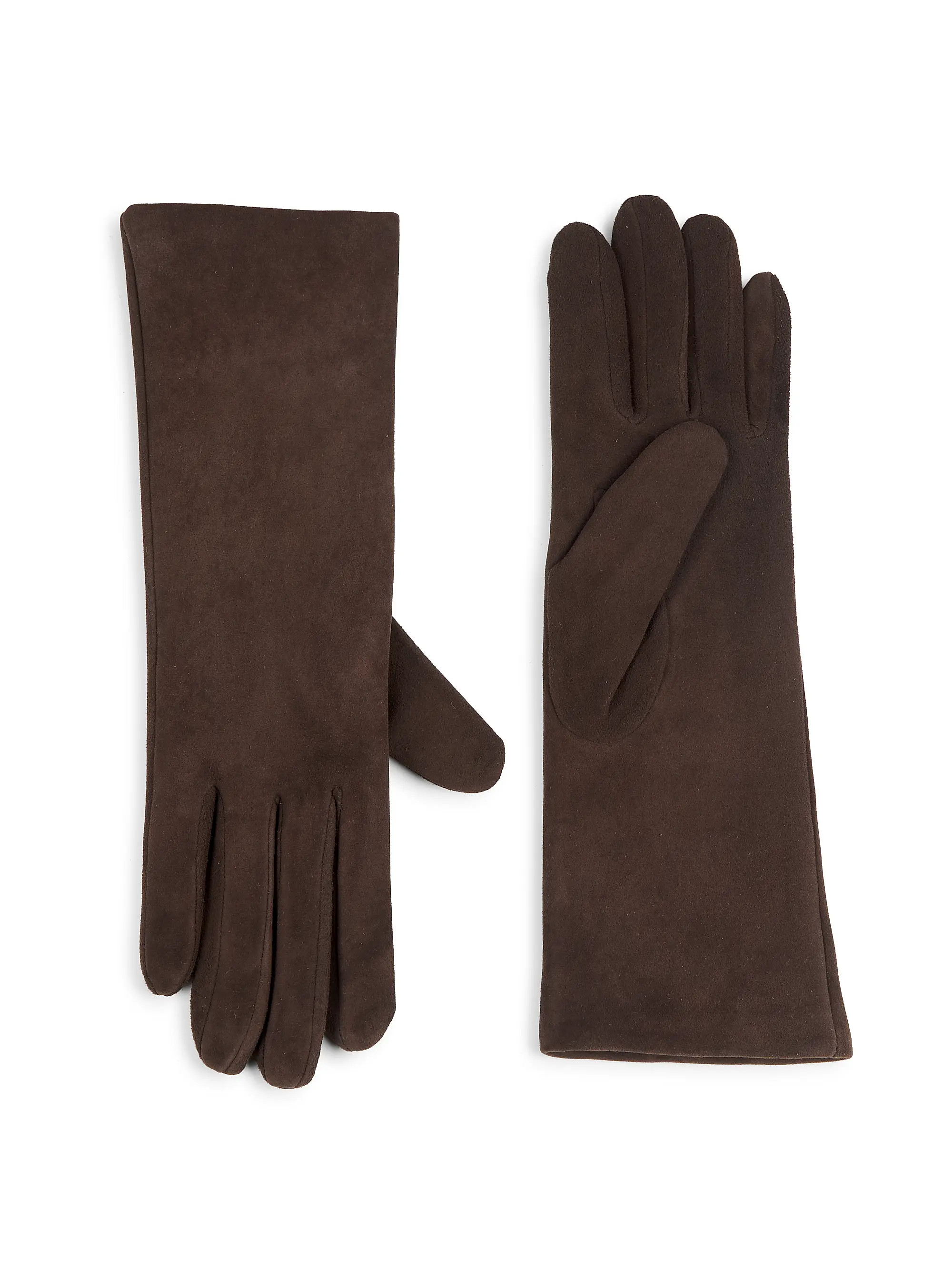 Cashmere-Lined Suede Gloves | Saks Fifth Avenue