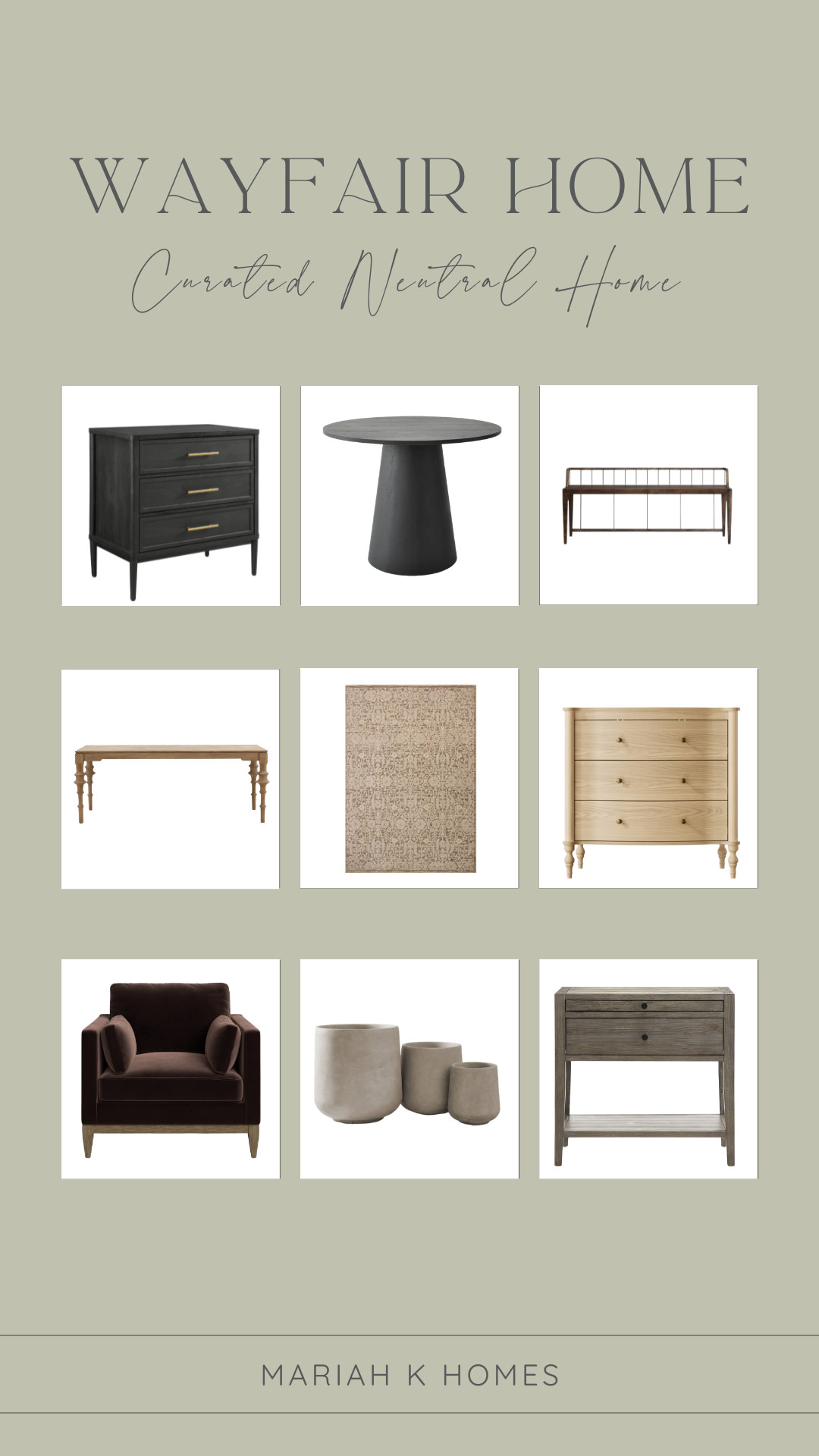 Wayfair Home decor finds that instantly elevate your space 🤎 If you love neutral home decor, timeless interiors, and that curated, collected loo, this roundup is for you. Think designer-inspired pieces, warm neutral tones, and classic details that bring a high-end feel without the high-end price. From living room styling to bedroom and entryway ideas, these finds make it easy to create a space that feels layered, cozy, and effortlessly put together. #HomeDecor #InteriorStyling #NeutralInteriors #ModernTraditional #TimelessDesign #HomeInspo #Wayfair #Wayfairfinds 

 #LTKMothersDay #LTKHome #LTKSaleAlert