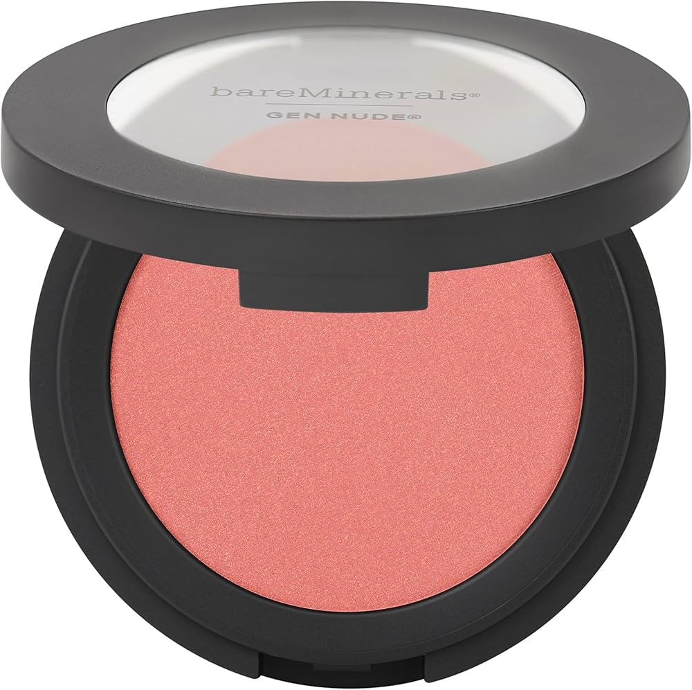 bareMinerals Gen Nude Powder Blush, Mineral-Based Pressed Blush Powder, All Day Wear, Buildable C... | Amazon (US)