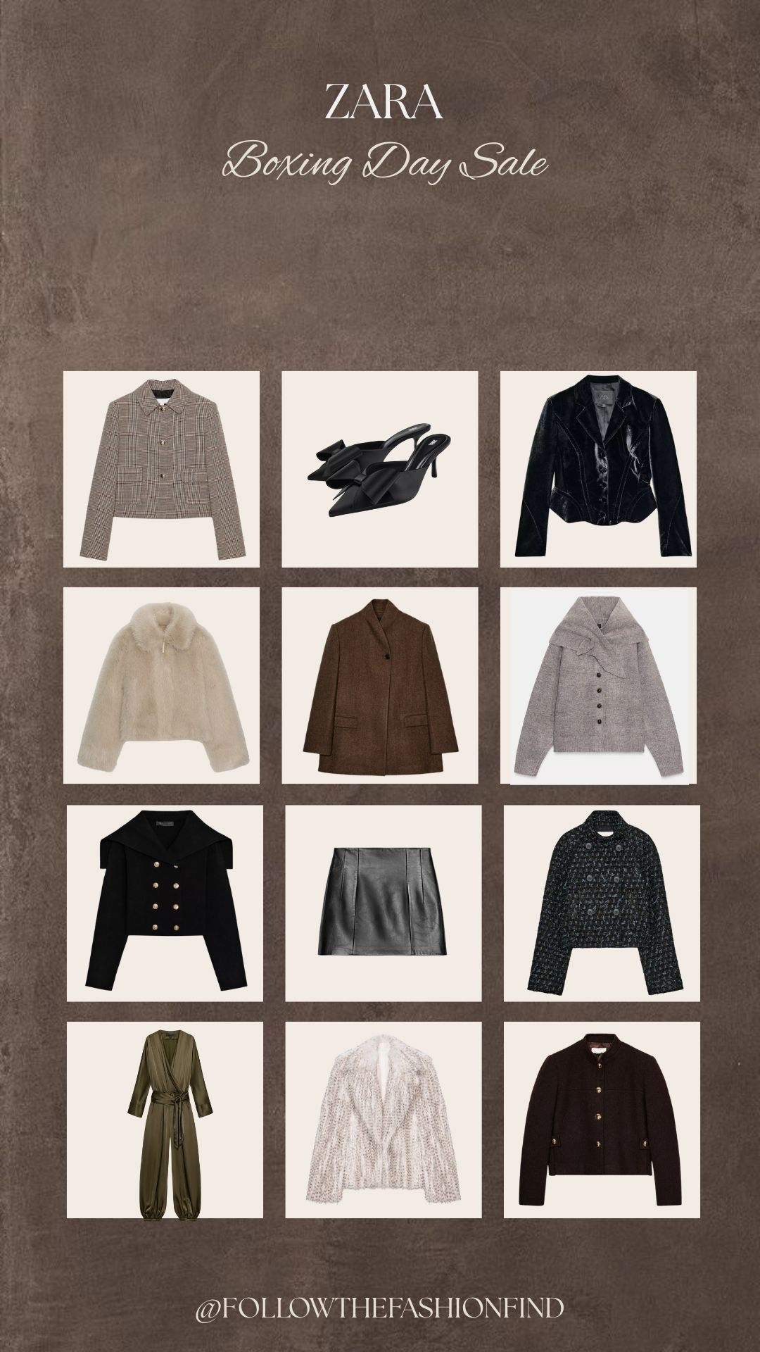 Zara Boxing Day Sales -30% off 

#LTKHoliday #LTKSaleAlert #LTKOver40