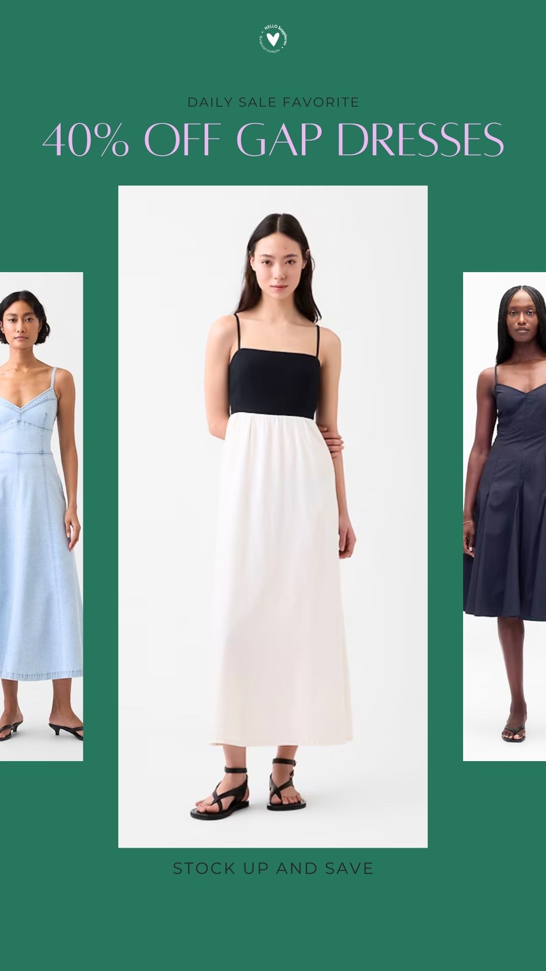 40% of gap dresses • 

#LTKSaleAlert #LTKSeasonal #LTKOver40