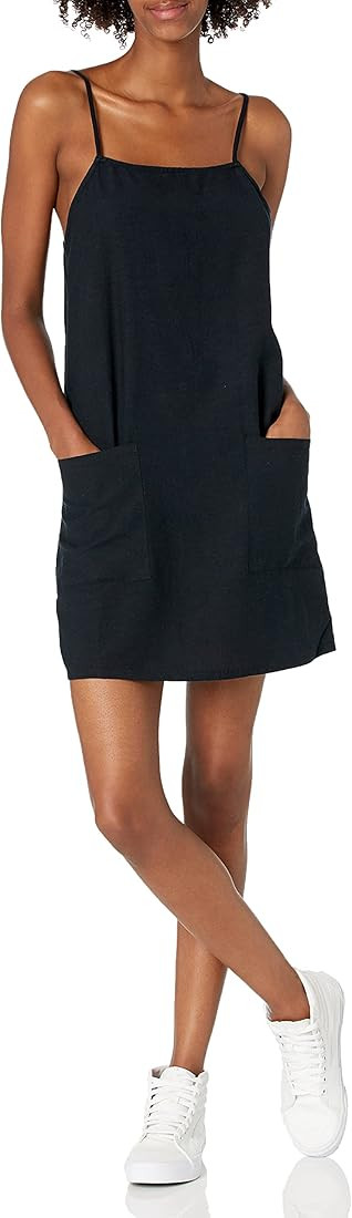 Billabong womens Straight Round Woven Mini Sundress Dress | Amazon (US)