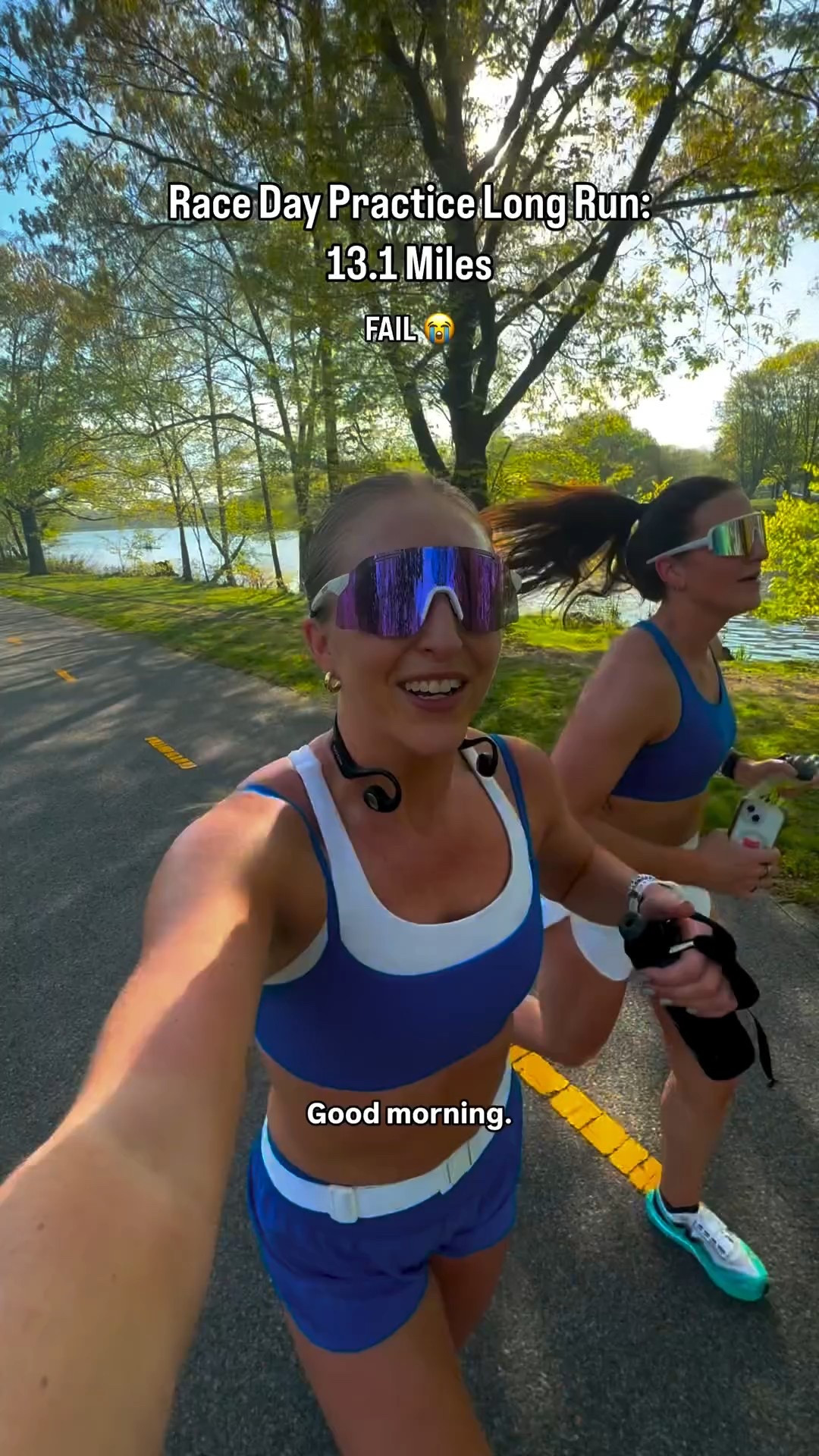 Lululemon energy bra (white) size 6
LSKD running belt (white) 
CRZ Yoga Sports bra (blue) size S
CRZ Yoga High rise dolphin shorts (blue) size M

#LTKActive