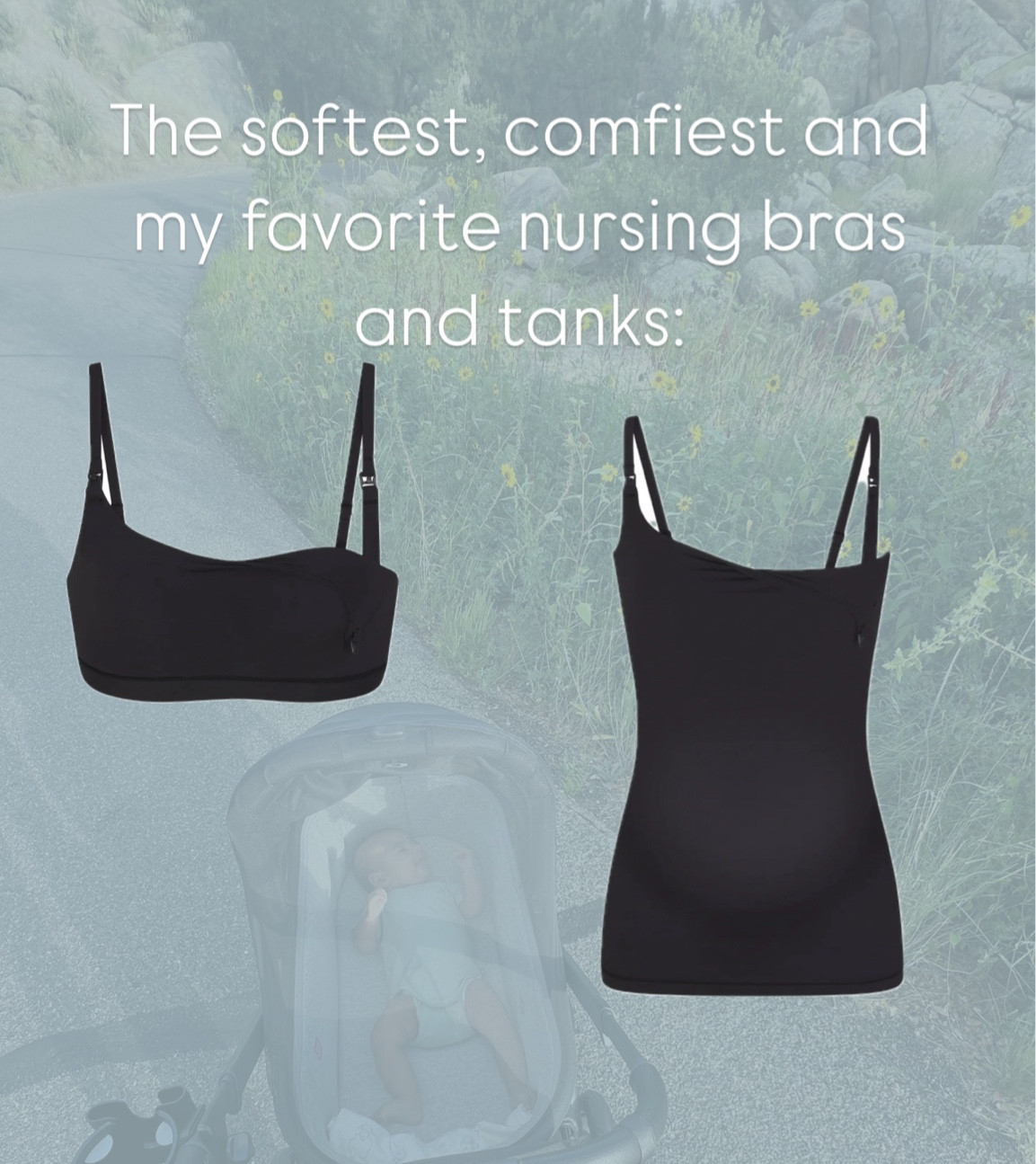 The comfiest nursing bras and tanks EVER!!

#LTKFindsUnder50