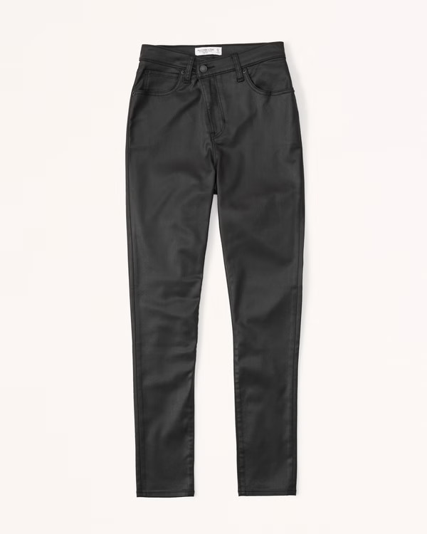 Women's Curve Love High Rise Super Skinny Ankle Jean | Women's New Arrivals | Abercrombie.com | Abercrombie & Fitch (US)