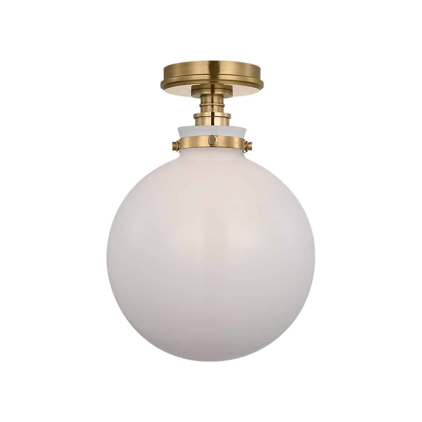 Parkington 10" Globe Flush Mount | Visual Comfort