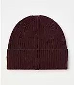 Ribbed Cashmere Beanie | LOFT