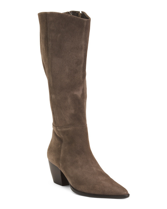 Suede Bruna High Shaft Boots | TJ Maxx