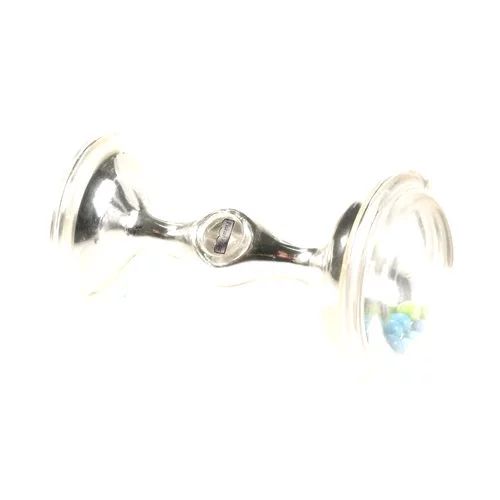 Fisher-Price Baby's First Silver Dumbbell Rattle (Discontinued by Manufacturer) - Walmart.com | Walmart (US)