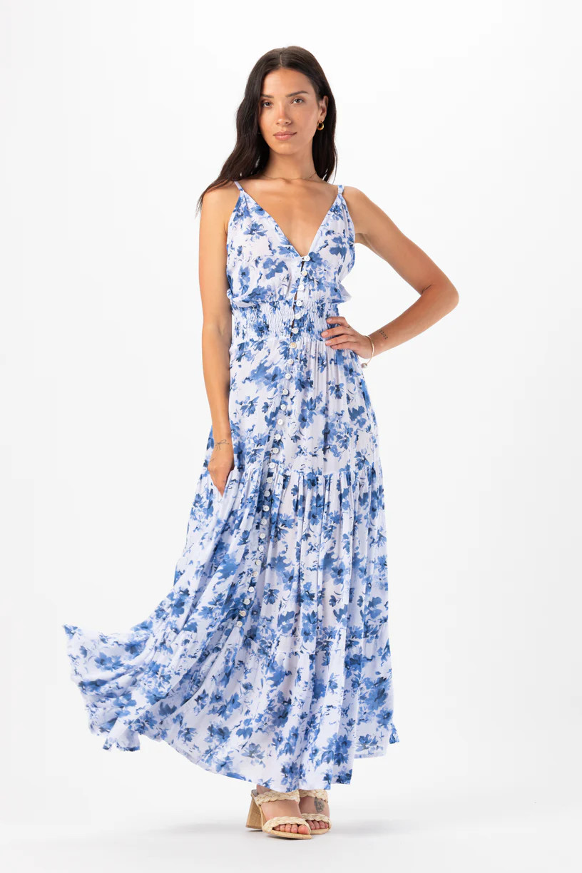 Santorini Maxi Dress | Tiare Hawaii