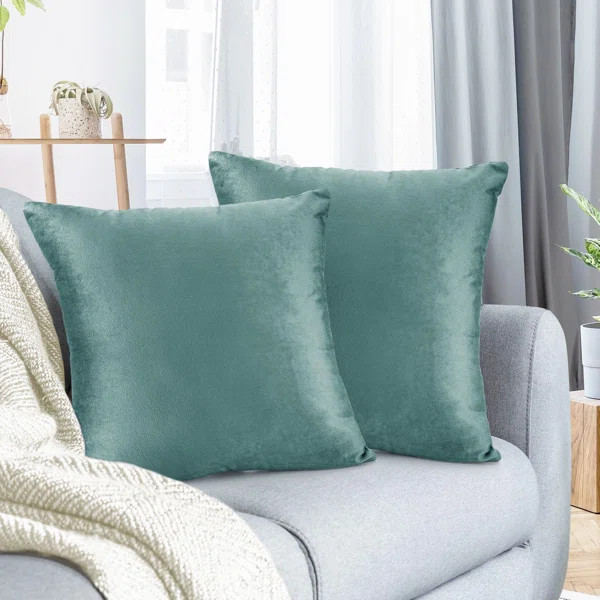 Velvet Decorative Throw Pillow Cover | Wayfair North America