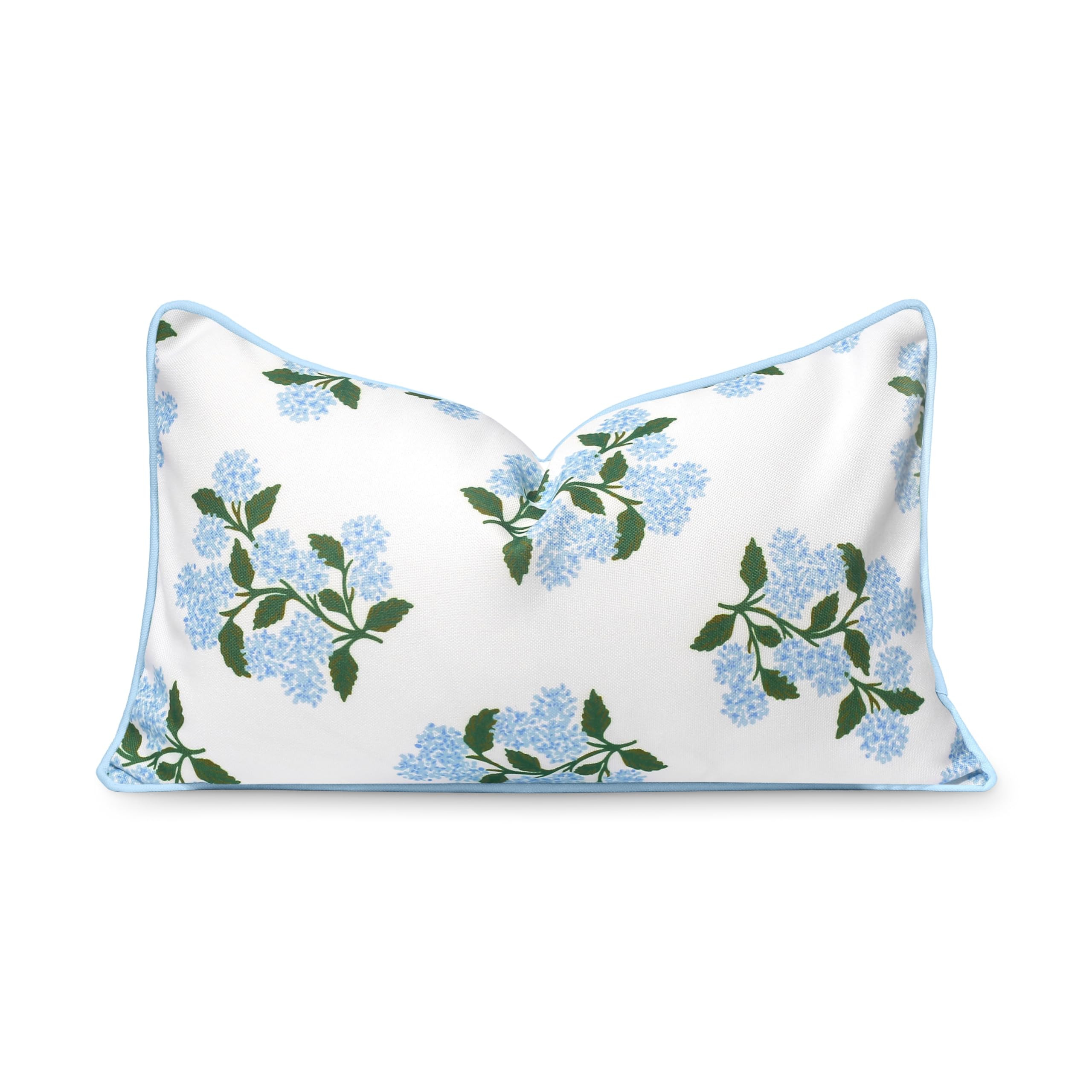 Hofdeco Premium Coastal Patio Indoor Outdoor Lumbar Pillow Cover Only, 12"x20" Water Repellent fo... | Amazon (US)