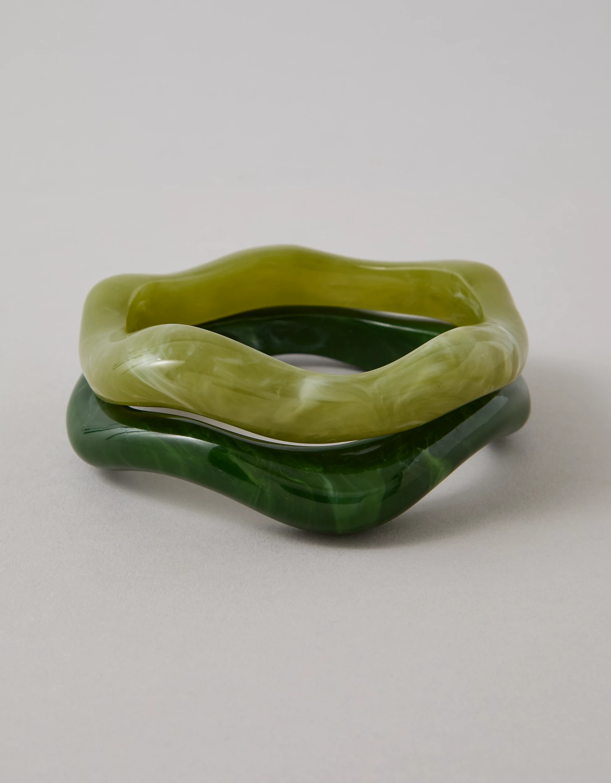 AE Green Stone Bracelet 2-Pack | American Eagle Outfitters (US & CA)