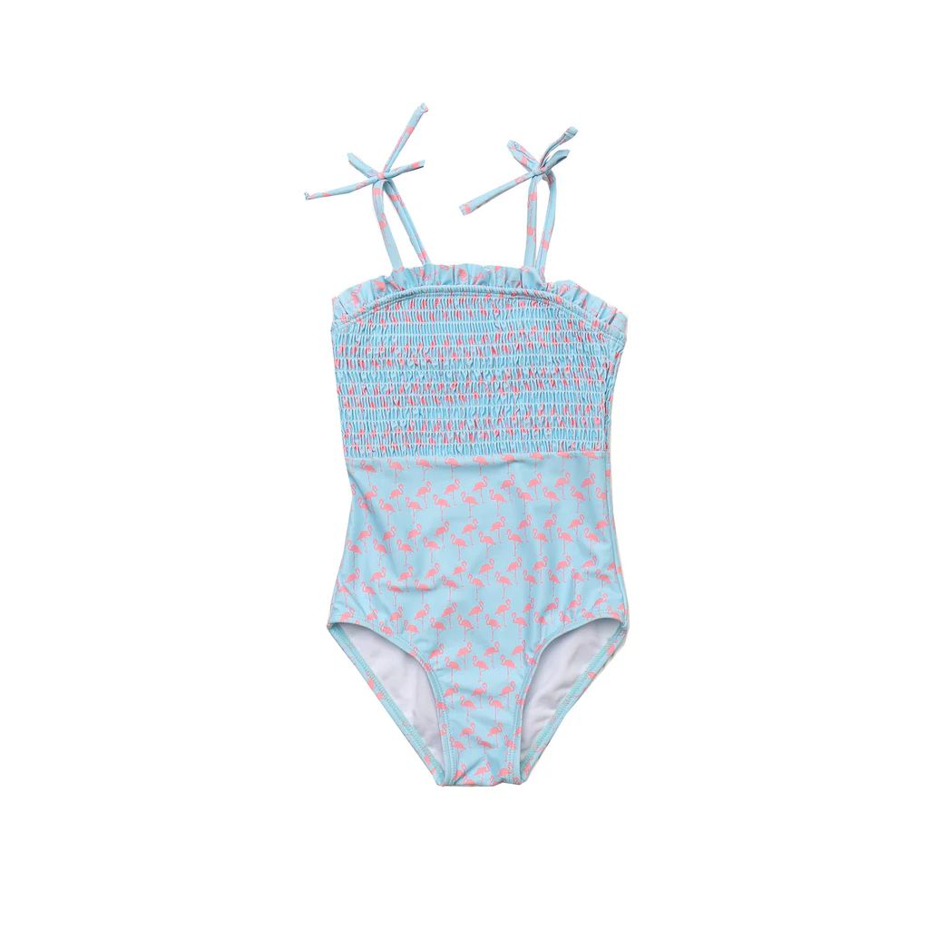 Watersound Flamingos One-Piece Swimsuit | The Oaks Apparel Company