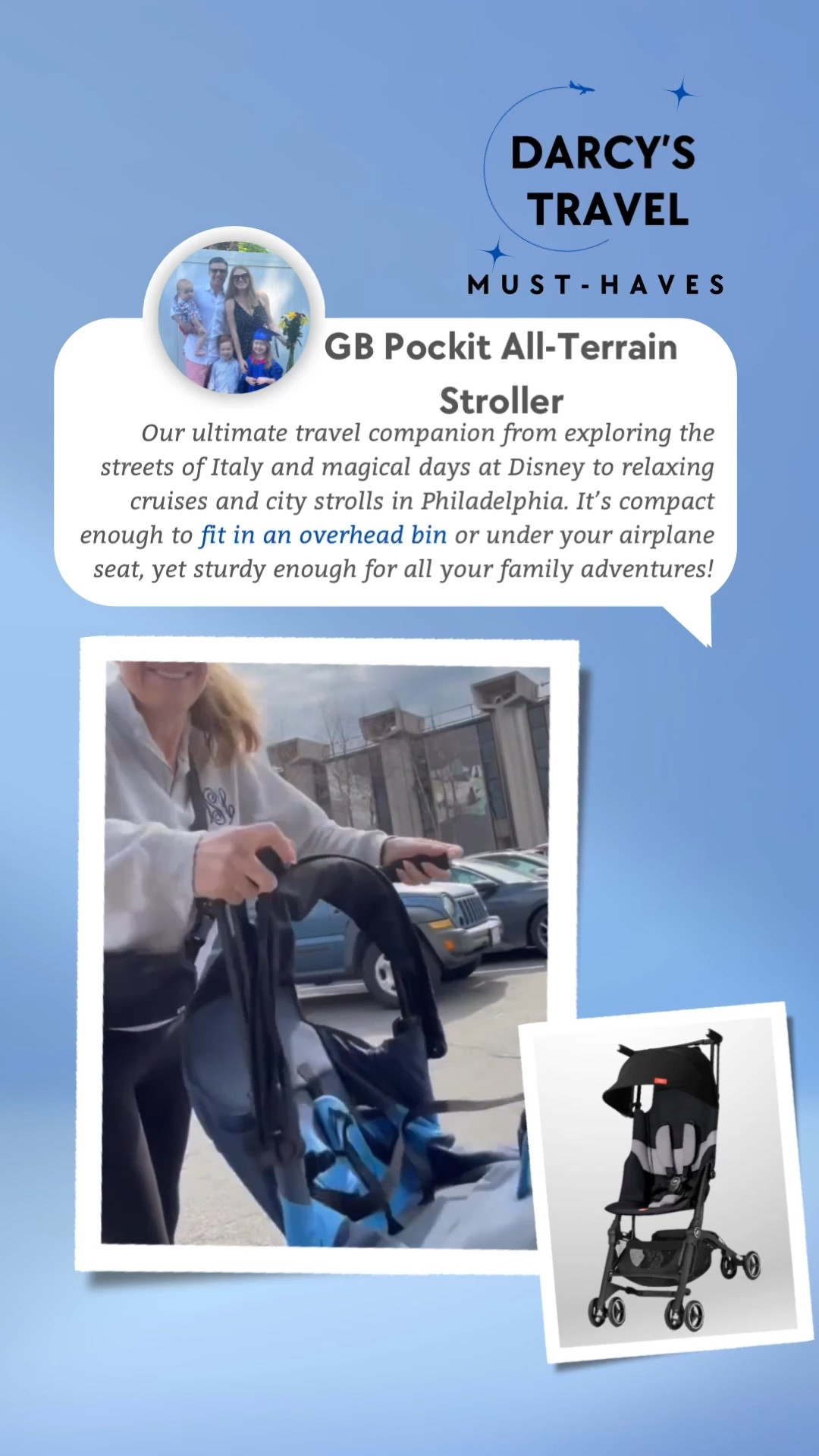GB Pockit+ All-Terrain Stroller

#LTKTravel #LTKKids #LTKFamily