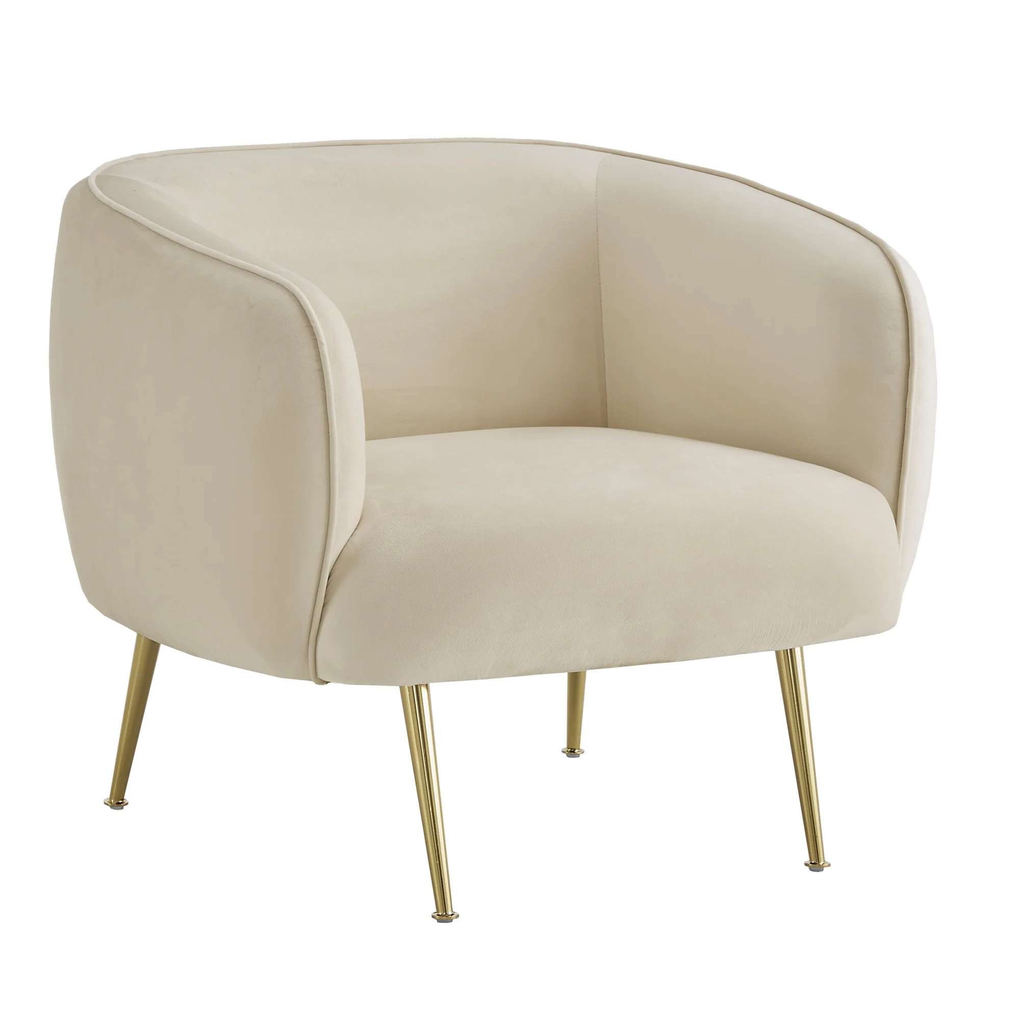Ember Interiors Cuno Tub Chair, Beige | Walmart (US)