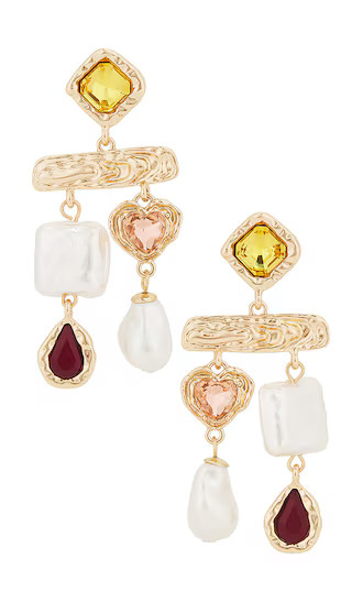 Cascais Earrings in Sunset | Revolve Clothing (Global)