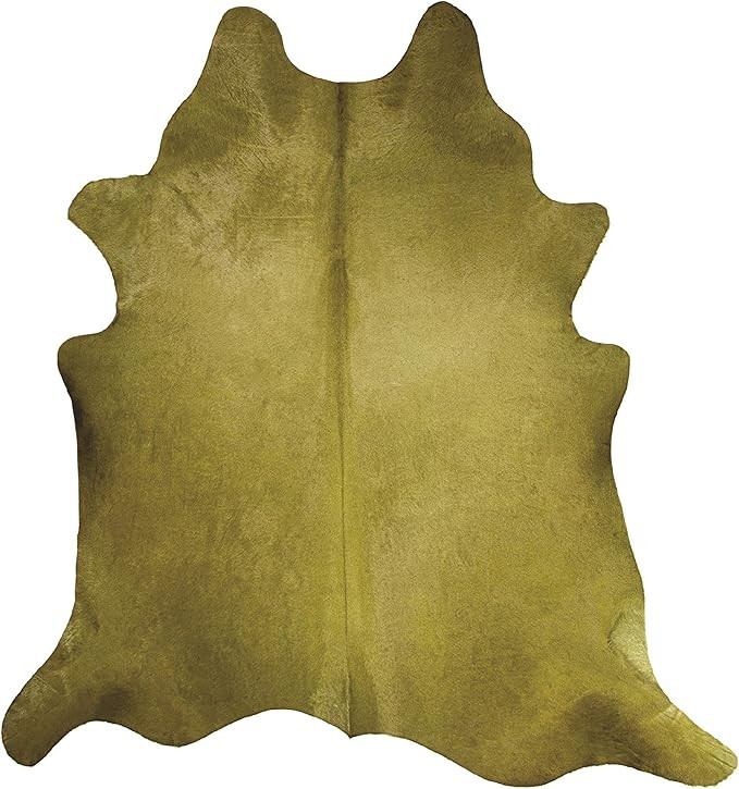 Natural Geneva Cowhide Area Rugs for Living Room and Bedroom | Handmade 100% Cow Rug with Low Pil... | Amazon (US)