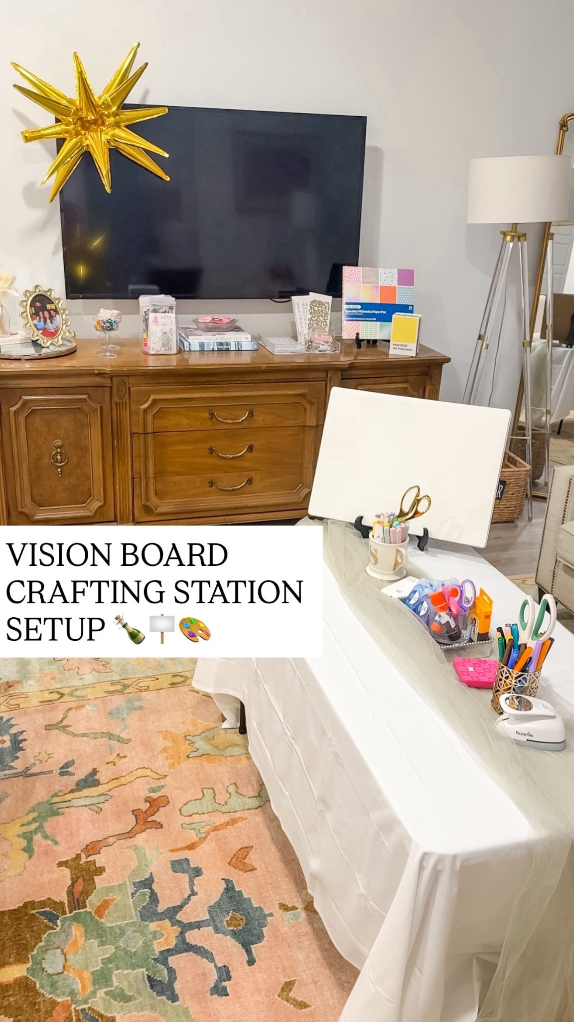 Links from the vision board party craft station setup! A lot of it is random craft supplies I had lying around the house but I tried to link as much as I could 

#LTKFindsUnder50 #LTKHome #LTKSeasonal