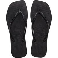 Slim Square Flip -Flop Black | Debenhams UK