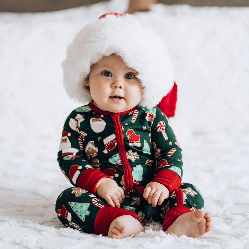 ZIP ROMPER - Millie Roo-Mas | millie + roo