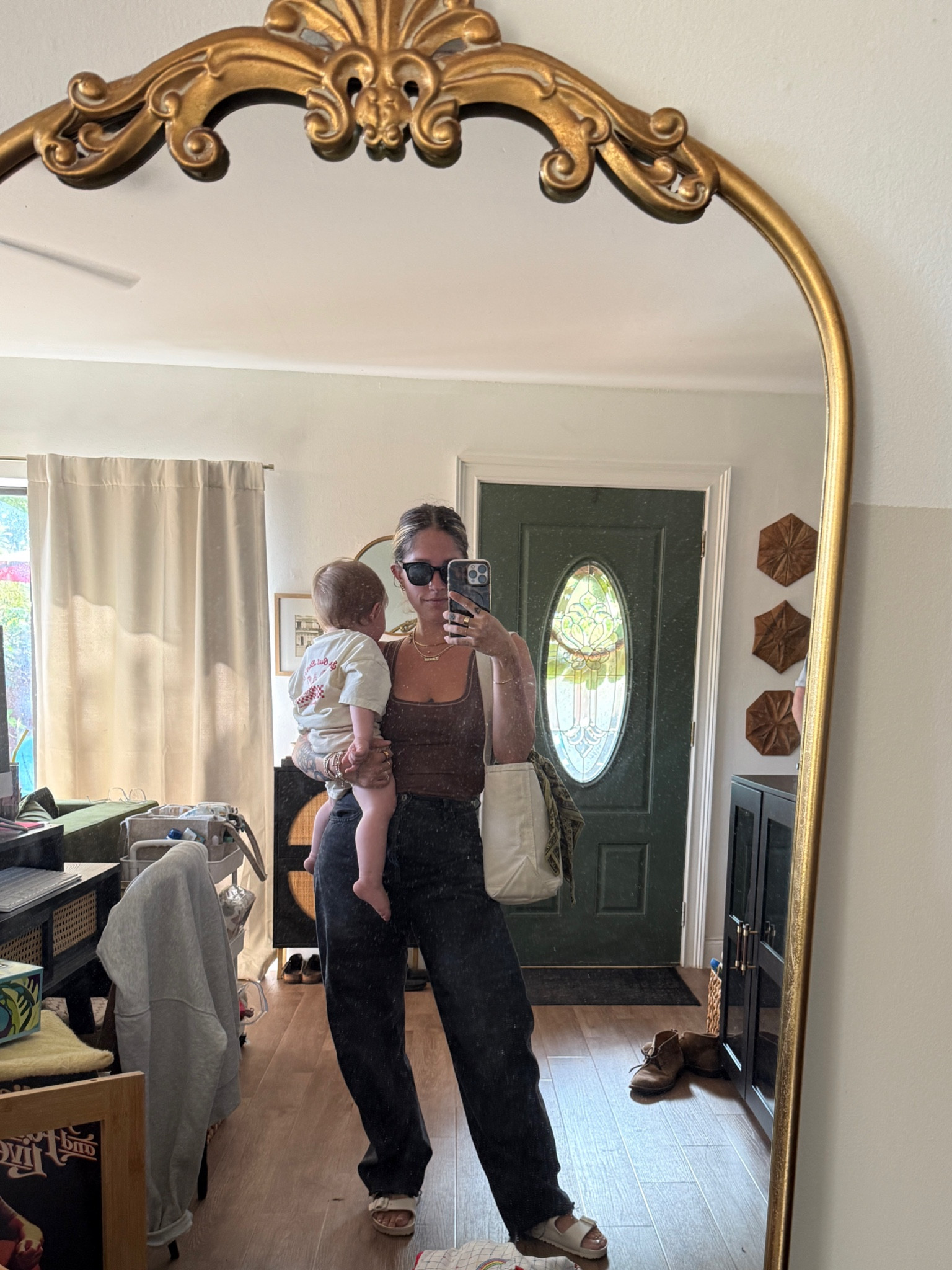 Go to basics and this tank is amazing. Immediately order more colors. I took out the pads but it’s still
Double lined so no bra needed! 
27 in the denim, small tank


#LTKFindsUnder50 #LTKStyleTip