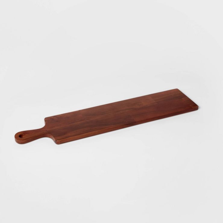 28&#34; x 6&#34; Wooden Cheese Board - Threshold&#8482; | Target