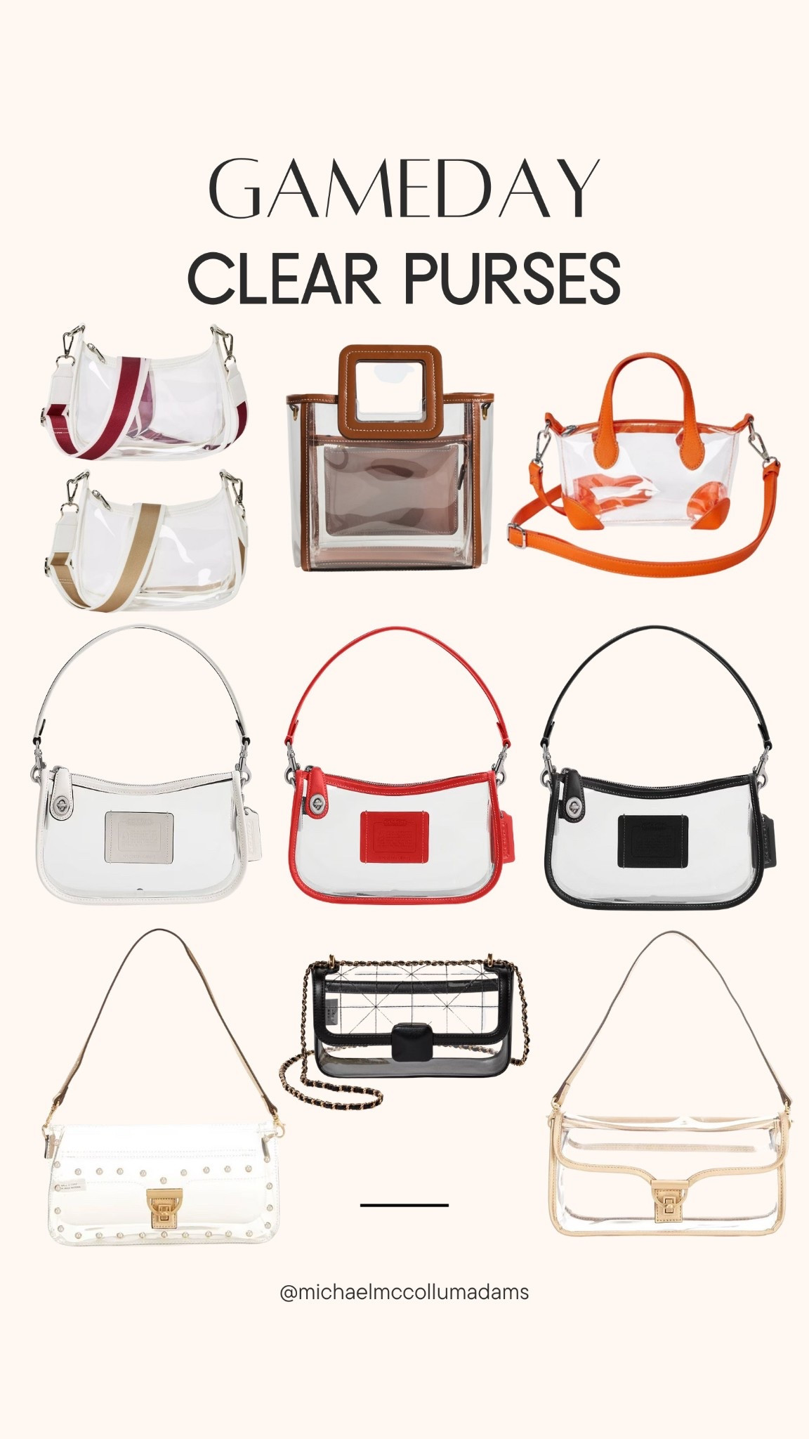 So many options for stadium purses for football games or concerts with a clear bag policy!

#LTKItBag #LTKSeasonal #LTKStyleTip