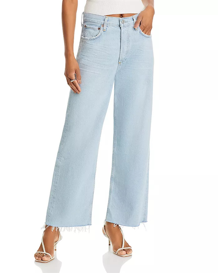 AGOLDE Ren High Rise Wide Leg Jeans in Smash Back to results -  Women - Bloomingdale's | Bloomingdale's (US)