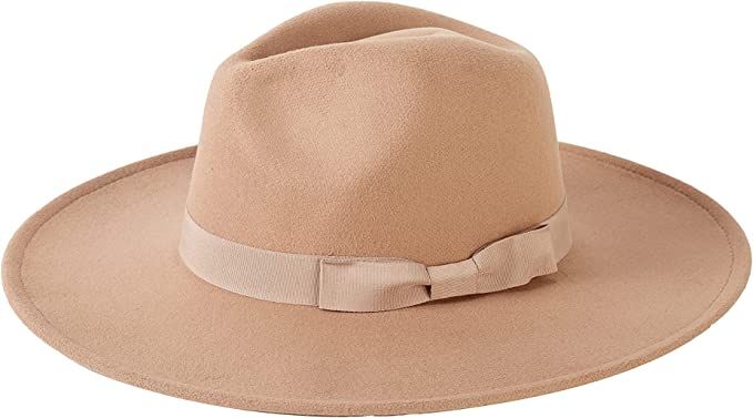 nakiwi Women’s Fedora Hat Summer Wear with Wide Brim and Belt Buckle, Soft Panama Felt Boho Hat... | Amazon (US)