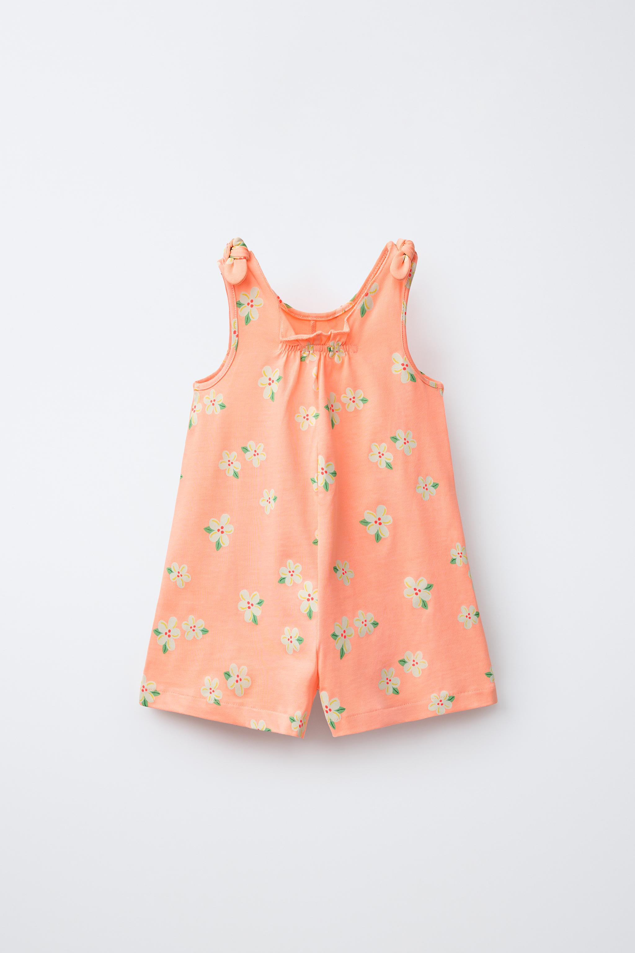SHORT FLORAL JUMPSUIT | Zara US