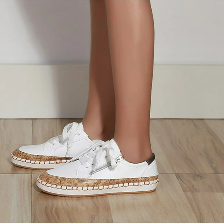 AXXD Fall Autumn Womens House Shoes New Year Girl Ladies Antimicrobial Tennis Flats Shoes Fashion... | Walmart (US)