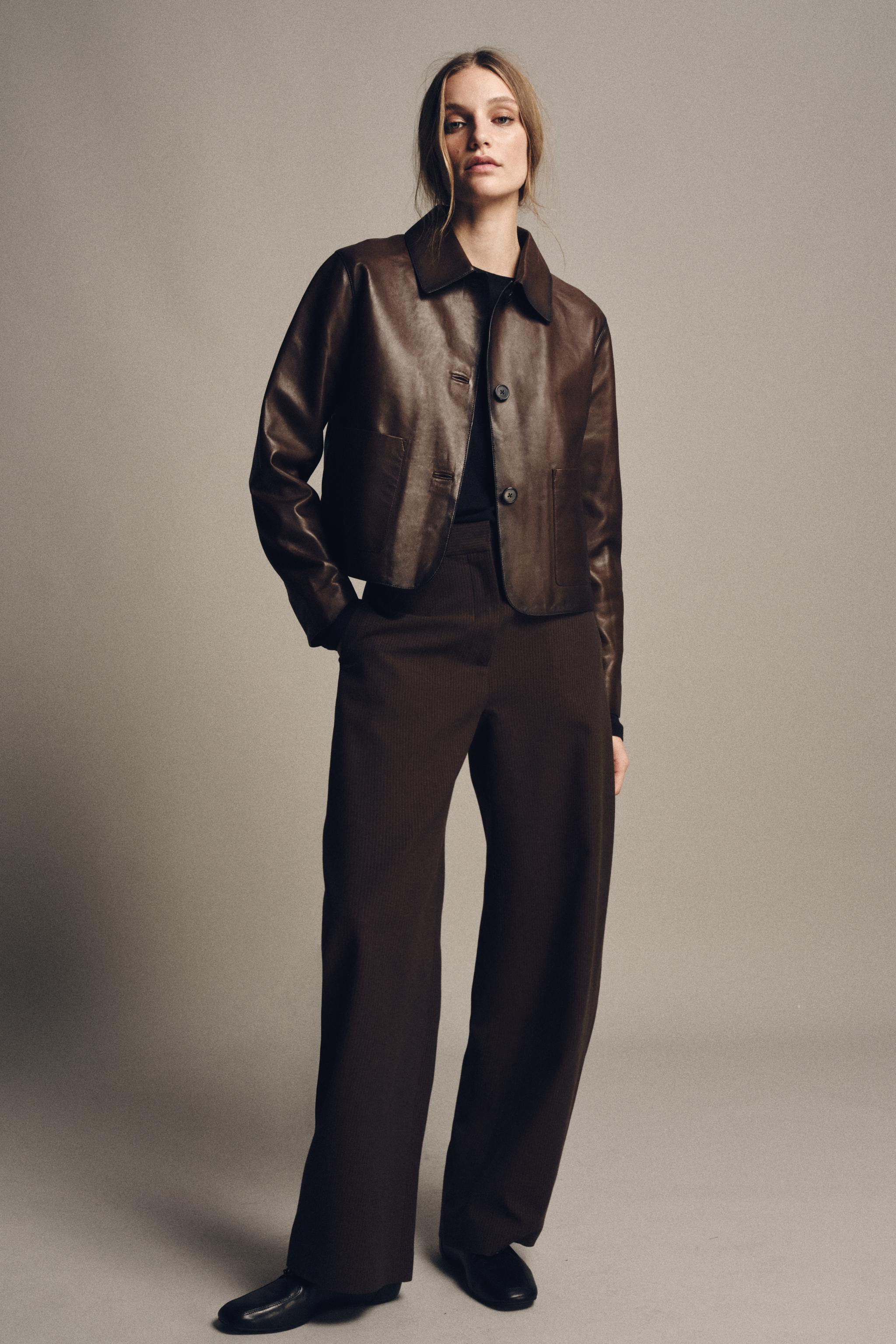 ZW COLLECTION STRIPED TROUSERS | Zara UK