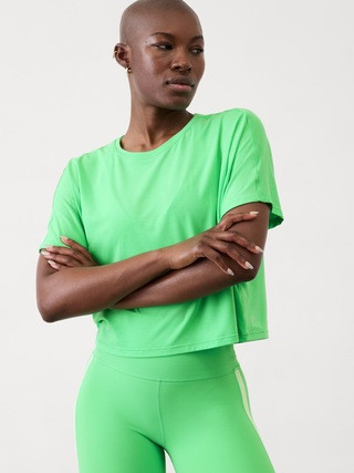 With Ease Crop Tee | Athleta