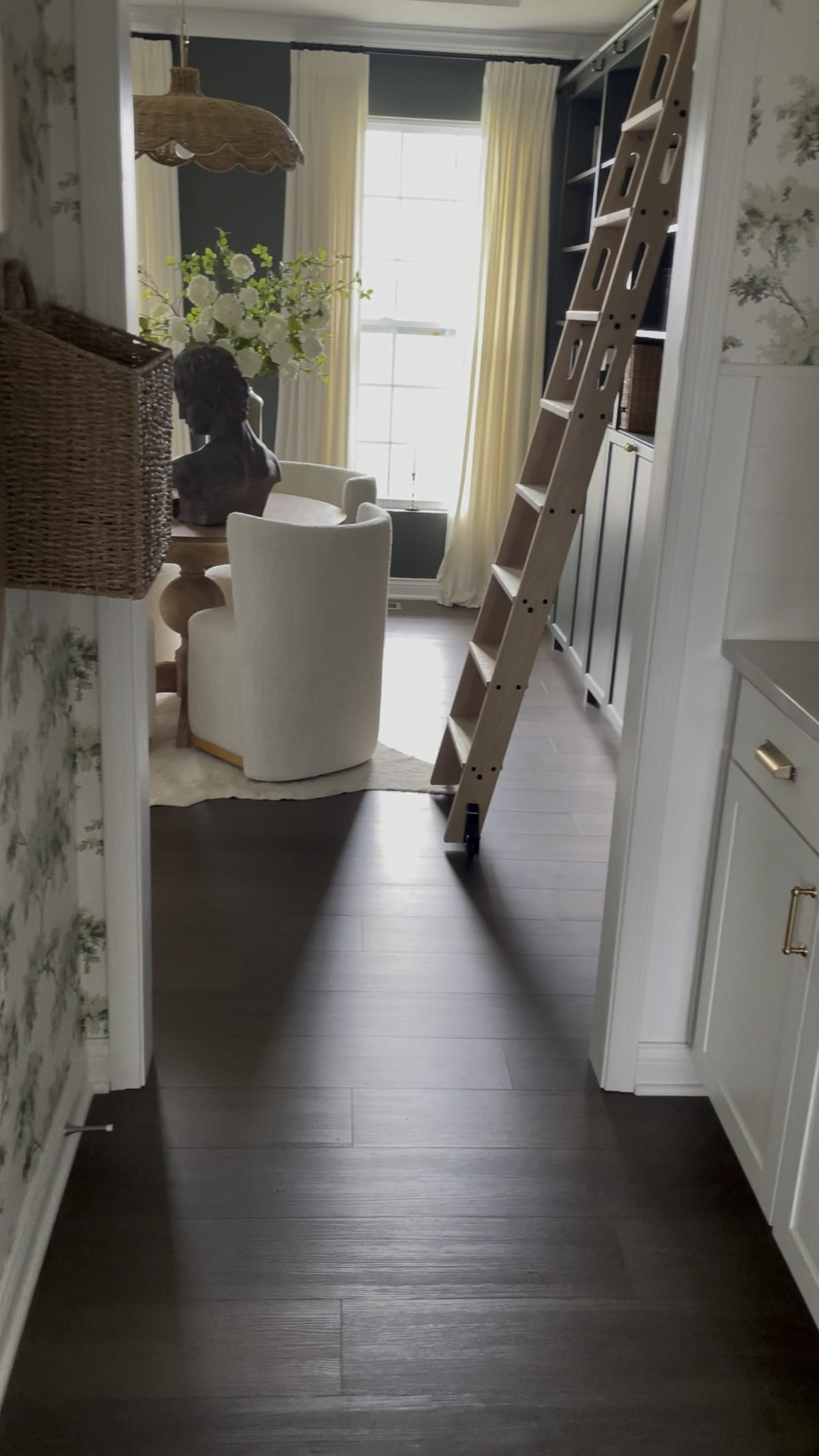 Pantry… #greenkitchen #wallpaper #pantry #butlerspantry #kitchen 

#LTKHome #LTKSeasonal #LTKWatchNow