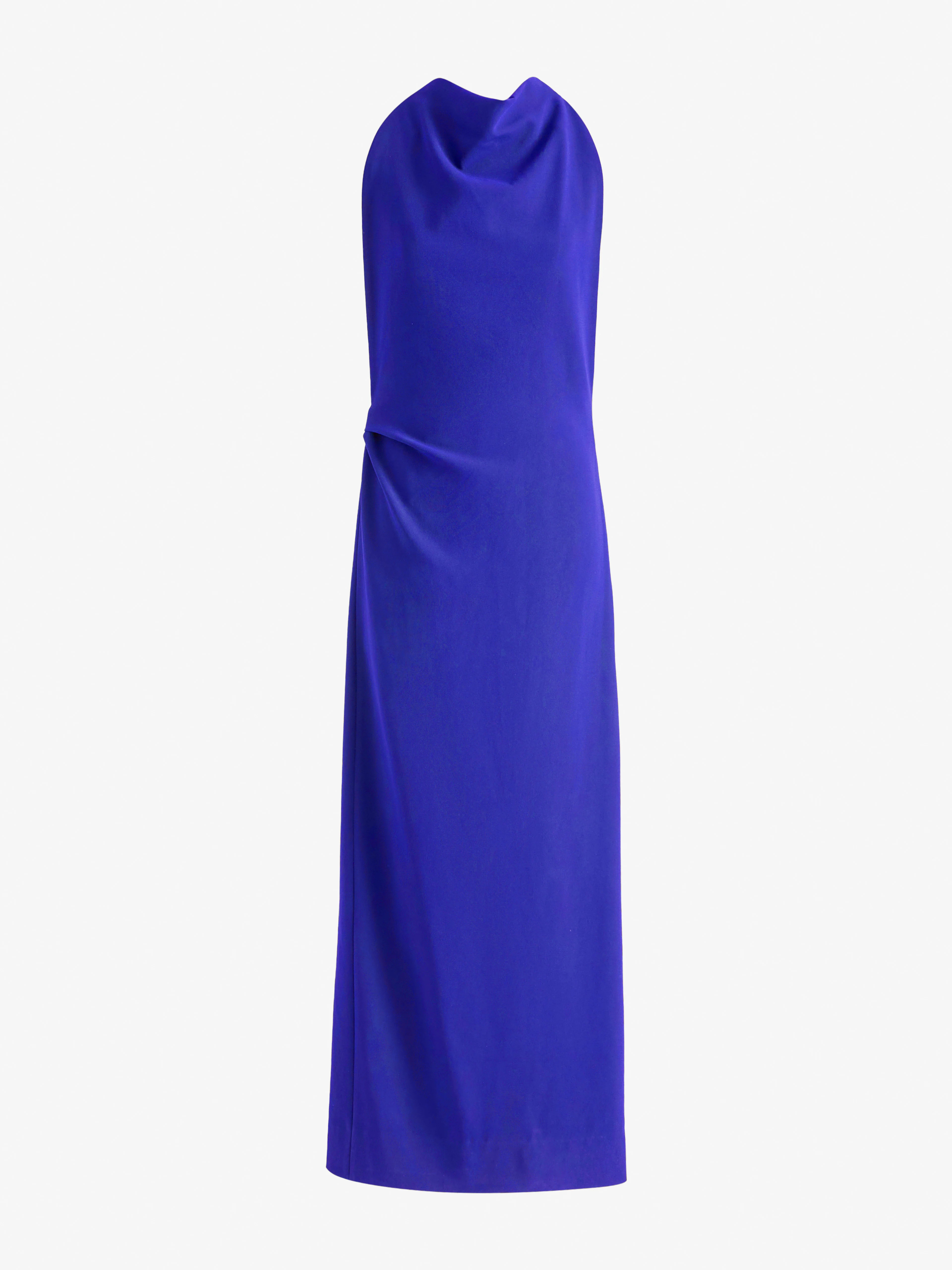 The Selena Twist Back Dress in Matte Double Crepe is cut to a column silhouette with a softly dra... | Proenza Schouler LLC