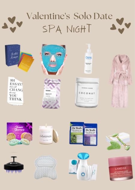 solo valentine’s date night idea: spa night with yourself🤎 these are our essentials for the ultimate self care day. your mind, skin & body will thank you. who said valentine’s day wasn’t a day to celebrate self love too? 

#LTKGiftGuide #LTKSale #LTKSeasonal