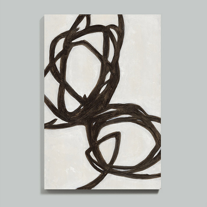 Circulation Abstract Framed Canvas | Ballard Designs | Ballard Designs, Inc.