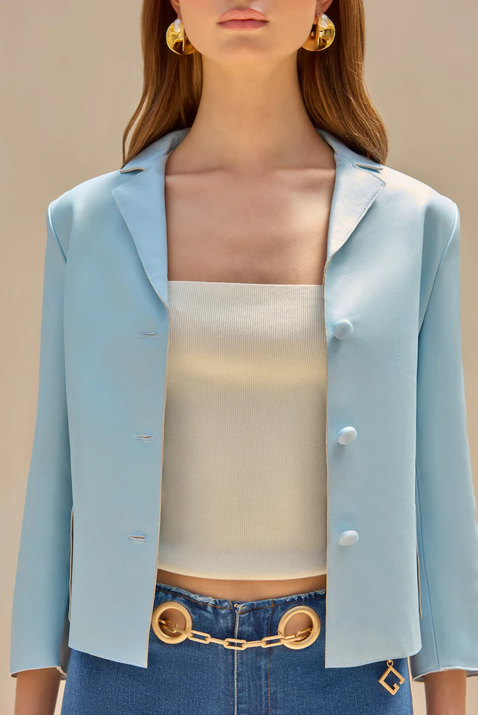 LAYTON BLAZER - HYDRANGEA | Cult Gaia - US