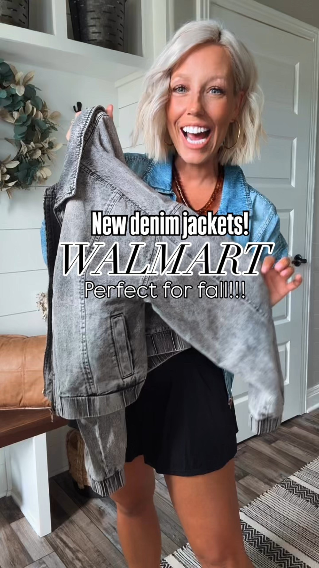 How freaking cute are these denim jackets!!!! So good styled casually but could be easily dressed up for work too!!
⬇️⬇️⬇️
Wearing size medium in everything!!!
Shoes run big - sized down 1/2 size 

#LTKFindsUnder50 #LTKStyleTip #LTKSeasonal