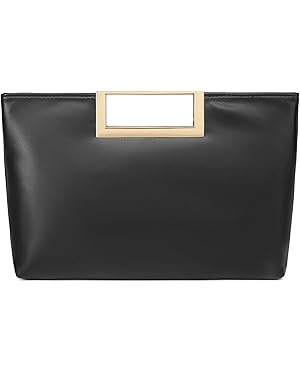 Classic Top-Handle Bag for Women Trendy Crossbody Clutch Purse PU Leather Fashion Handbag with a ... | Amazon (US)