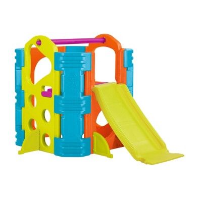ECR4Kids Activity Park Playhouse for Kids, Indoor Outdoor Play House with Slide or Climb Stairs | Target