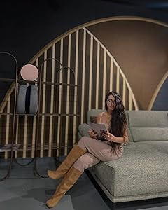 Knee High Boots for Women Faux Suede Wide Calf Square Toe Tall Boots Stiletto High Heels Long Boo... | Amazon (US)