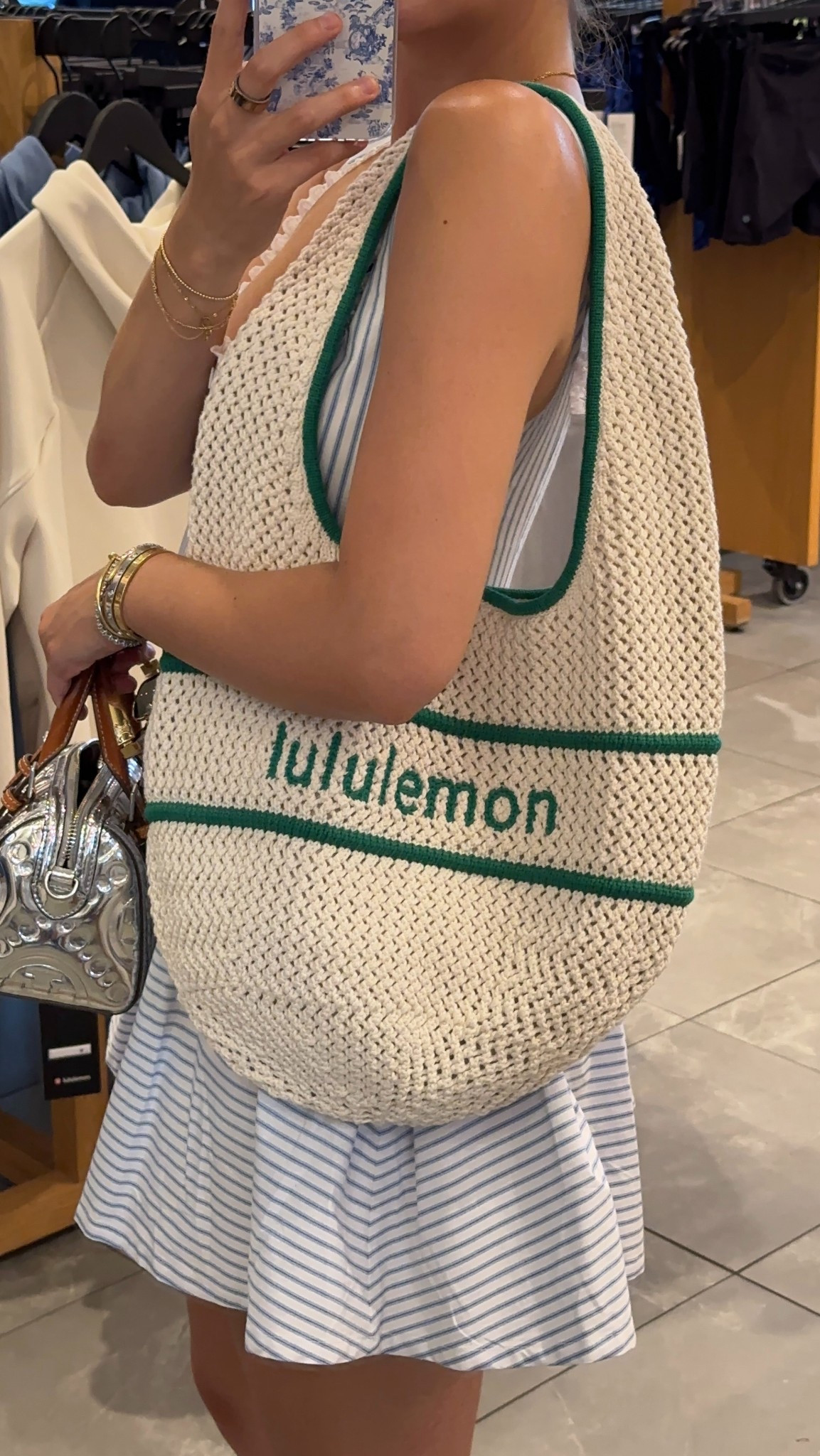 CUTE lululemon find - the perfect summer tote!! 

#LTKItBag #LTKFindsUnder100 #LTKSummerEdit