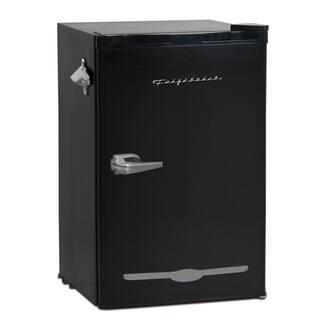3.2 cu. ft. Retro Mini Fridge in Black | The Home Depot