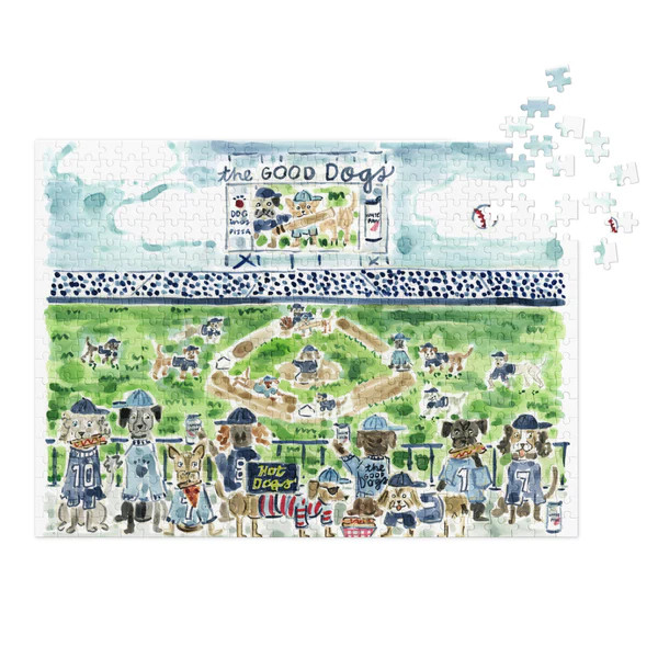 Bark in the Park Jigsaw Puzzle | Evelyn Henson
