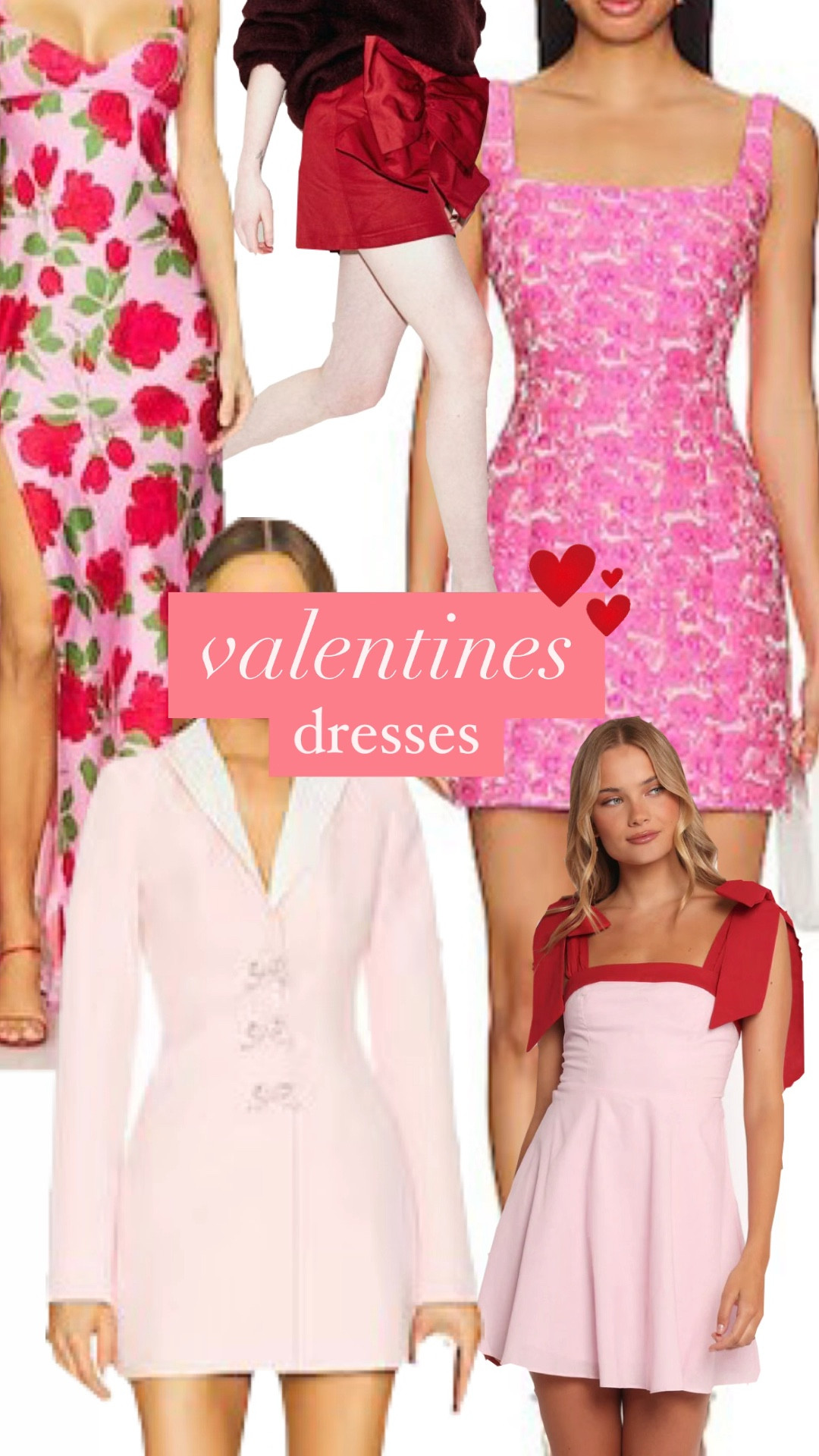 Everything pink and red dresses for Valentines Day or Galentines Day! 

#reddress #pinkdress #valentinesday #datenightdress #datenight 

#LTKaustralia #LTKsummer #LTKdatenight