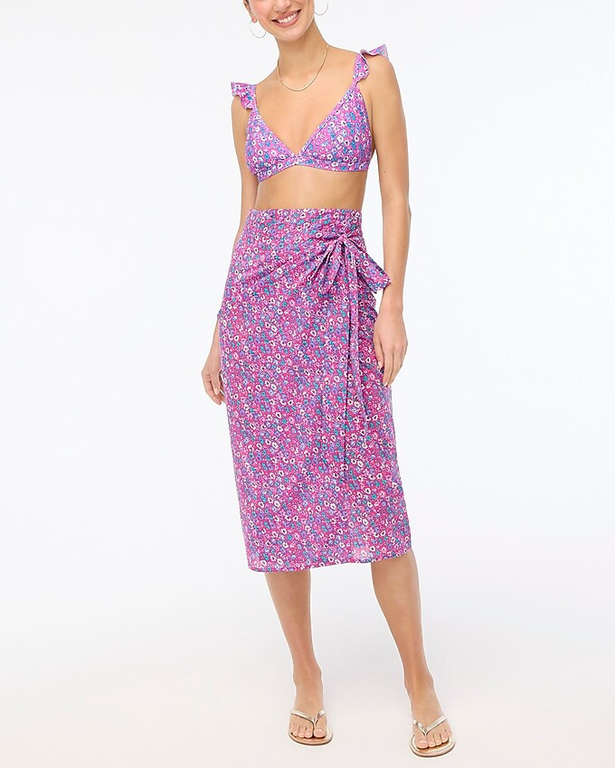 Tie sarong cover-up | J.Crew Factory
